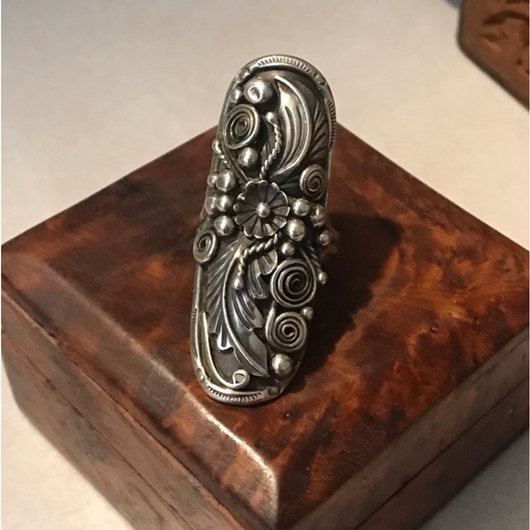 Jewelry - Incredible Heavy Sterling Silver Ring